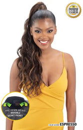 SHAKE N GO ORGANIQUE SECRET POCKET PONY PRO LOOSE WAVE 26"
